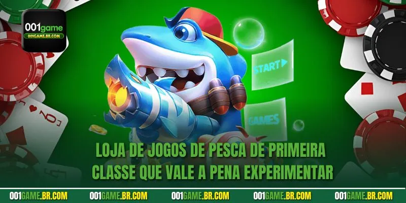 Loja de jogos de pesca de primeira classe que vale a pena experimentar
