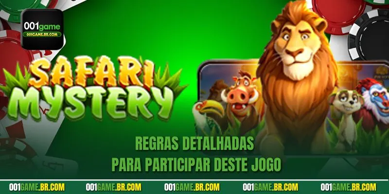 Regras detalhadas para participar deste jogo