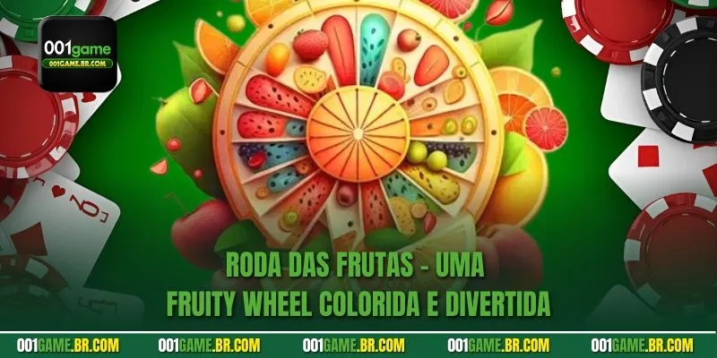 Roda das Frutas - Uma Fruity Wheel Colorida e Divertida